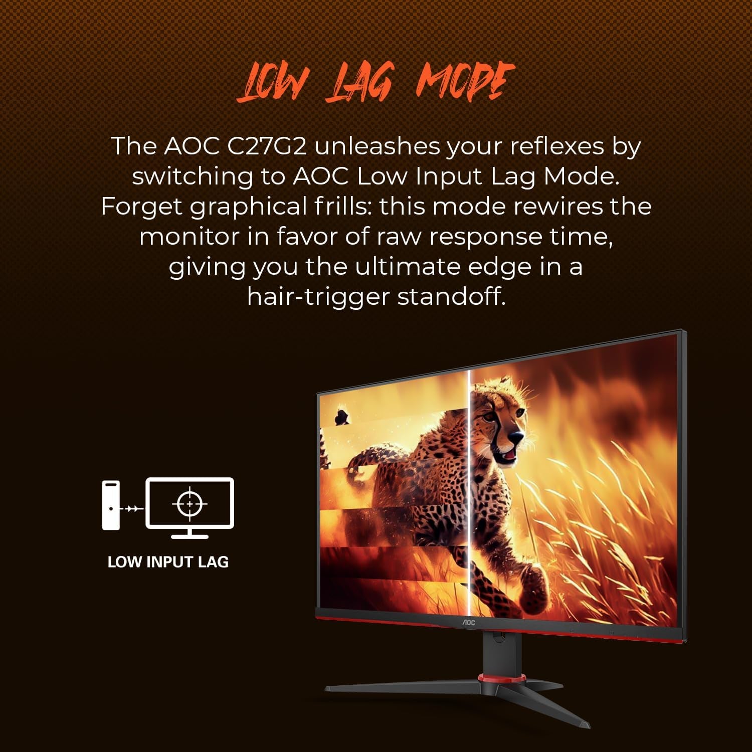C27G2Z 27" Curved Frameless Ultra-Fast Gaming Monitor, FHD 1080P, 0.5Ms 240Hz, Freesync, 2X HDMI 2.0, 1X Display Port, Height Adjustable, Xbox PS5 Switch Ready, 3-Year Zero-Bright-Dot