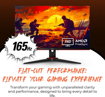 C27G2Z 27" Curved Frameless Ultra-Fast Gaming Monitor, FHD 1080P, 0.5Ms 240Hz, Freesync, 2X HDMI 2.0, 1X Display Port, Height Adjustable, Xbox PS5 Switch Ready, 3-Year Zero-Bright-Dot