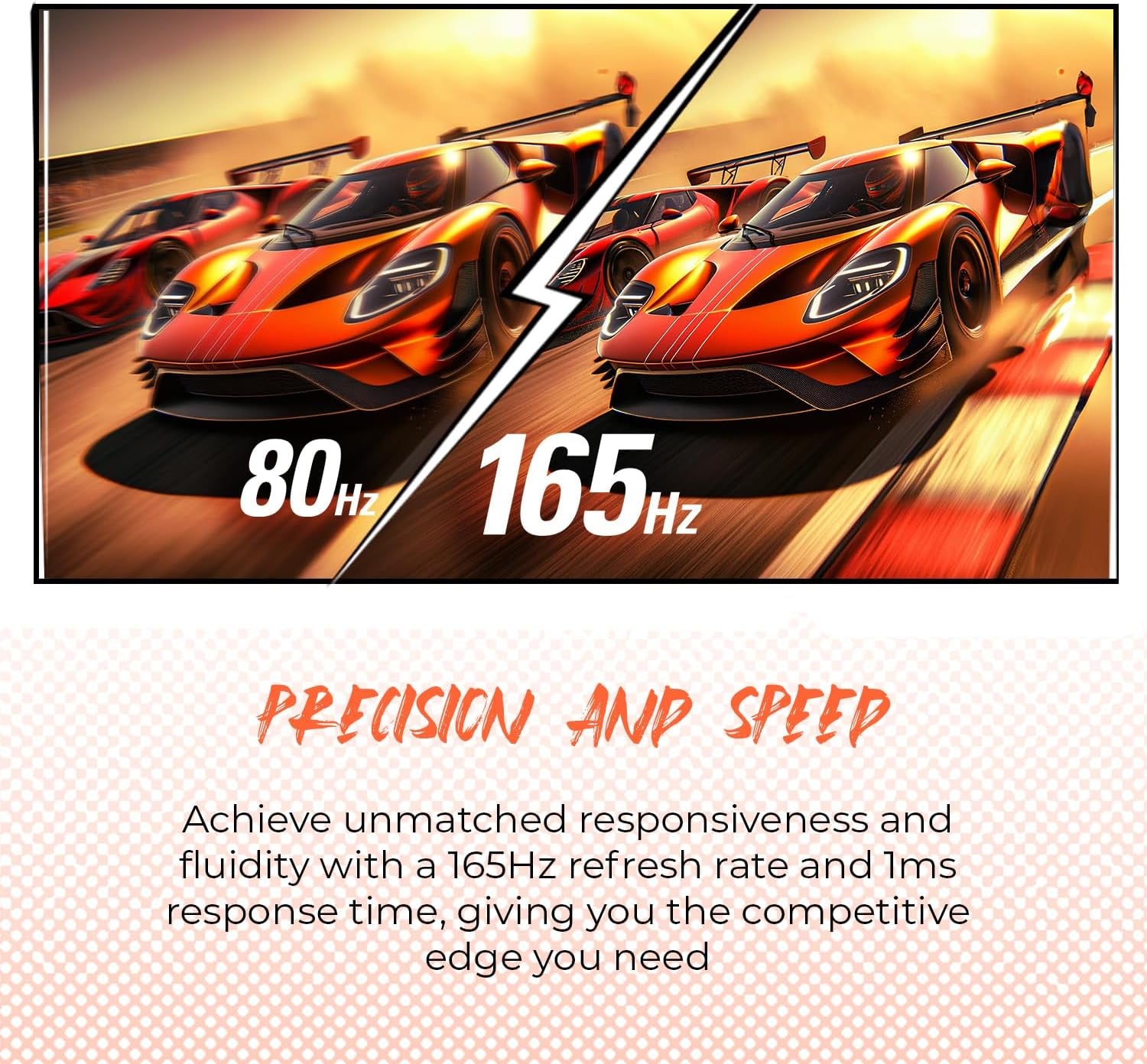 C27G2Z 27" Curved Frameless Ultra-Fast Gaming Monitor, FHD 1080P, 0.5Ms 240Hz, Freesync, 2X HDMI 2.0, 1X Display Port, Height Adjustable, Xbox PS5 Switch Ready, 3-Year Zero-Bright-Dot